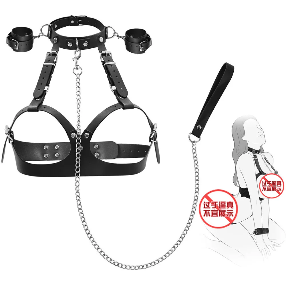 فتح BDSM الكبار الرقيق القيود لا هزاز الجنس لعب النساء يمزح قابل للتعديل المثيرة أصفاد الرقبة الكاحل عبودية تسخير ﻿ ﻿ ﻿ ﻿
