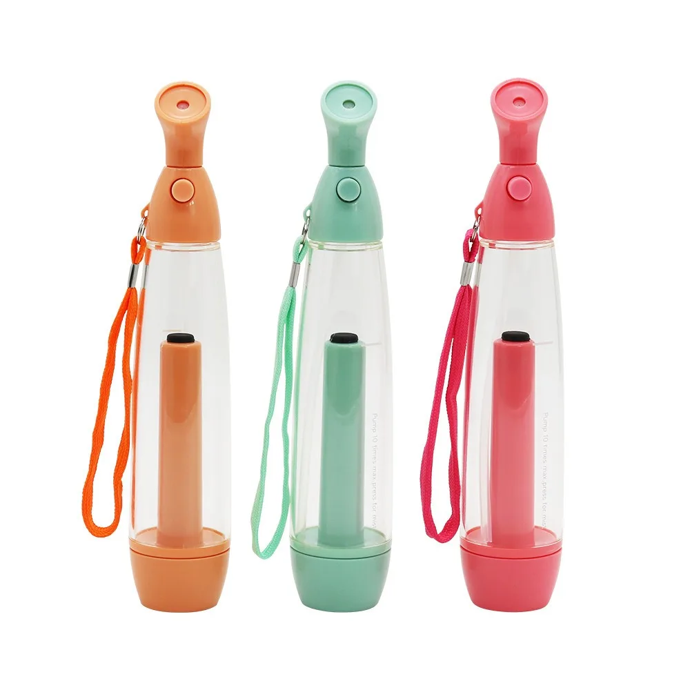 Summer Cooling Spray Bottle Set Refillable Water Mister Personal Mist Pump Plastic Sprayer Outdoor Travel Home Use Dispenser