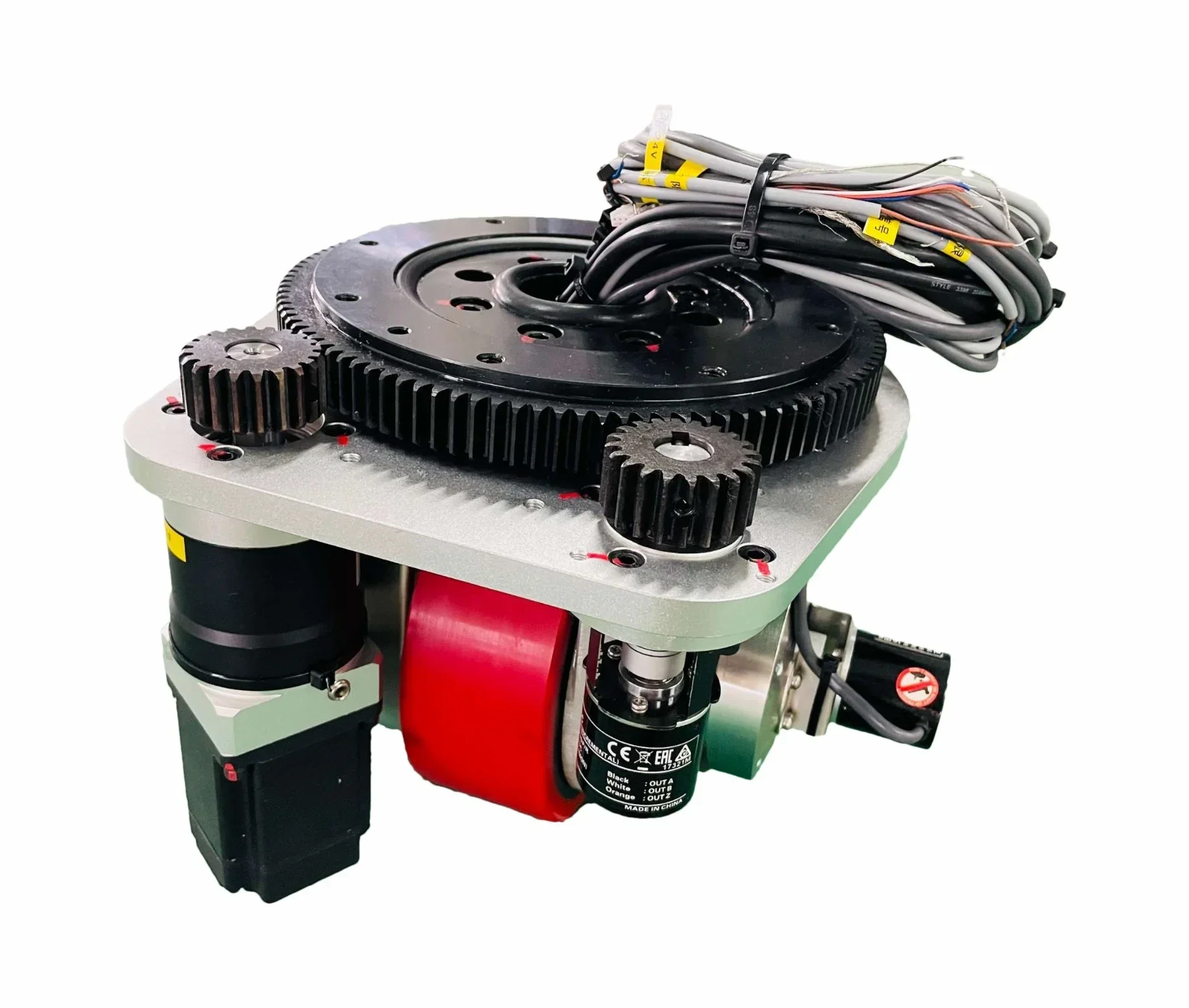 24V 750W motorized casters wheels agv drive wheel for electric pallet truck