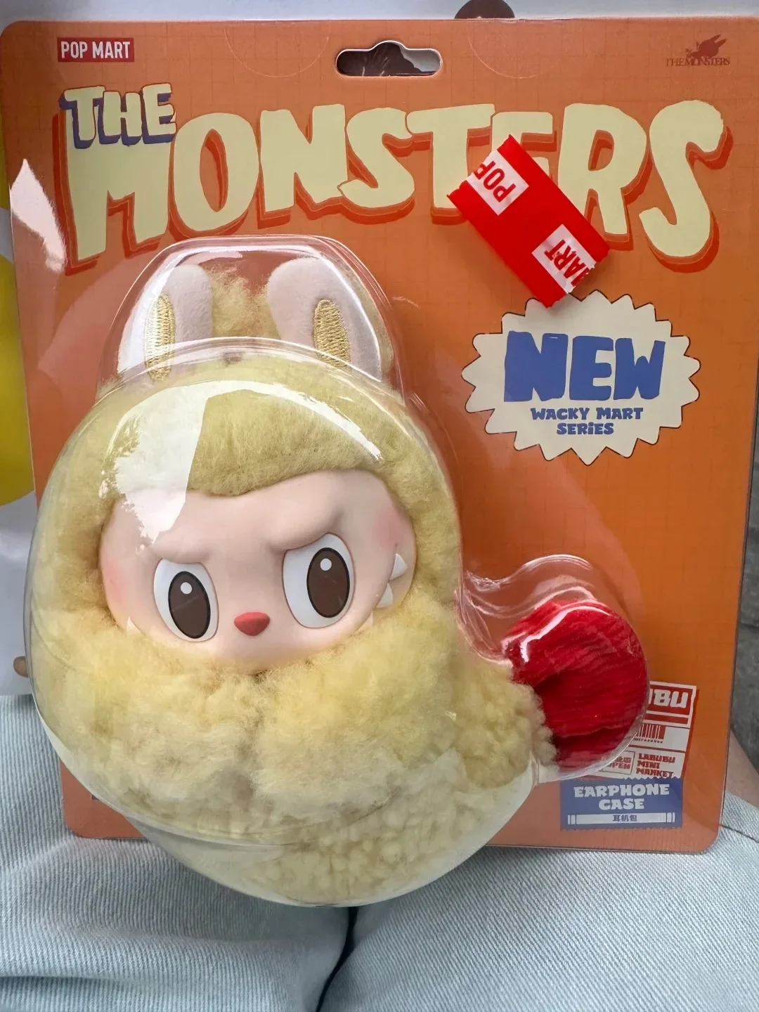 Original POP MART Labubu Weird Taste Convenience Store Series Peripheral Blind Box Kawaii Anime Action Surprise Birthday Gift