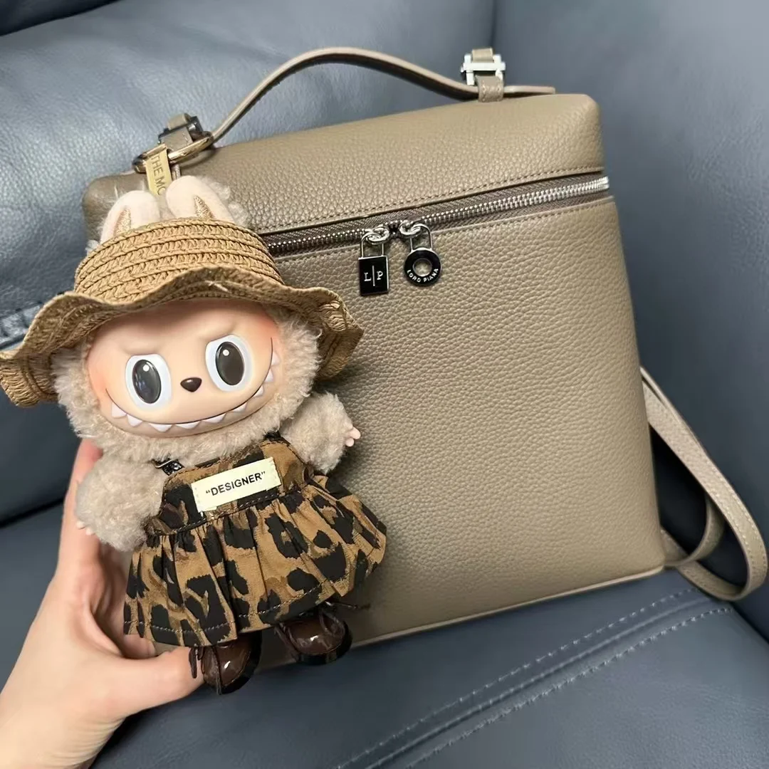 ملابس الدمية الصغيرة إكسسوارات الزي لـ 15-17 سنتيمتر Ropa Labubu و10 سنتيمتر دمية القطن ليوبارد طباعة تنورة قبعة حذاء الملابس