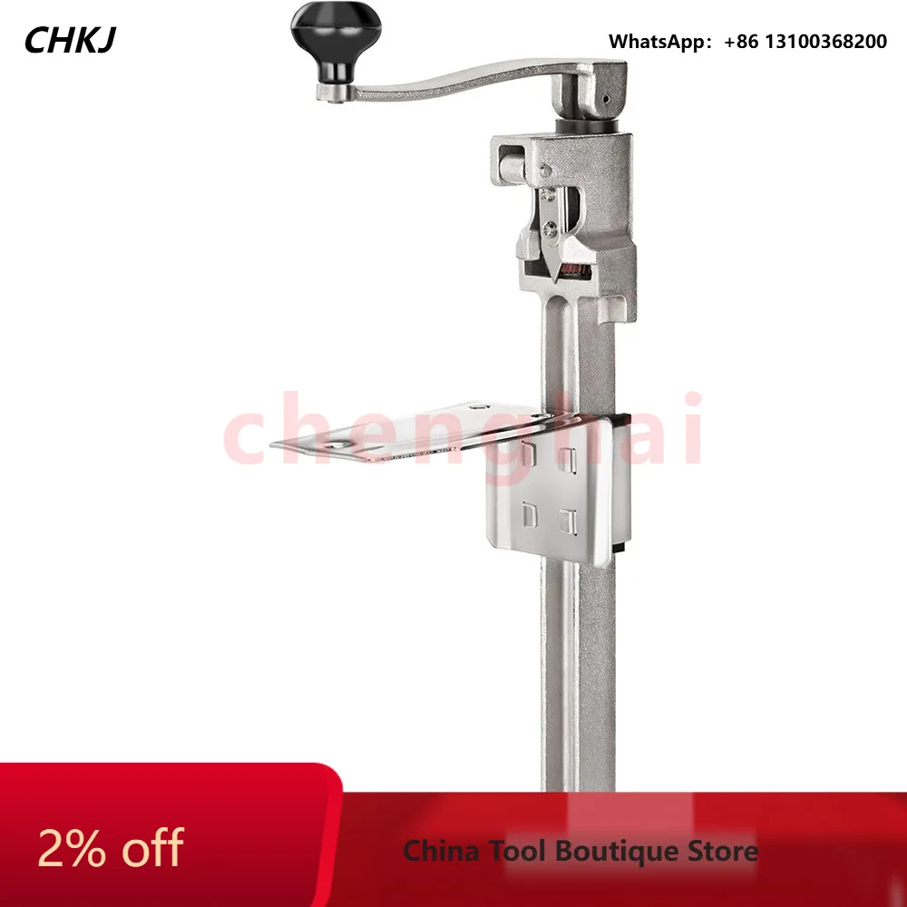 Desktop‑type manual tin can opener, commercial‑use can knife, bottle cap twist opener