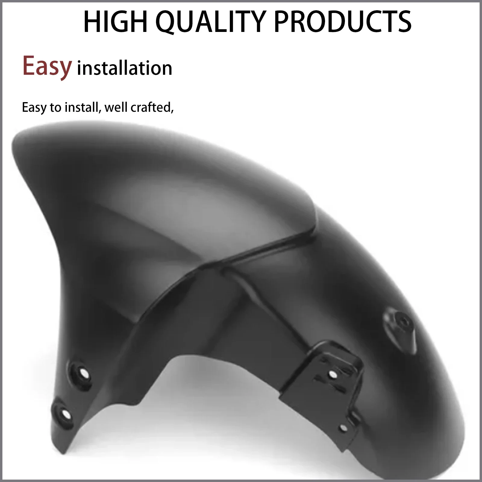 Motorcycle Front Tyre Mudguard Wheel Splash Guard Fender Accessories ABS CarbonFor Yamaha MT-09 PS FZ-09 2021 2022 2023 2024