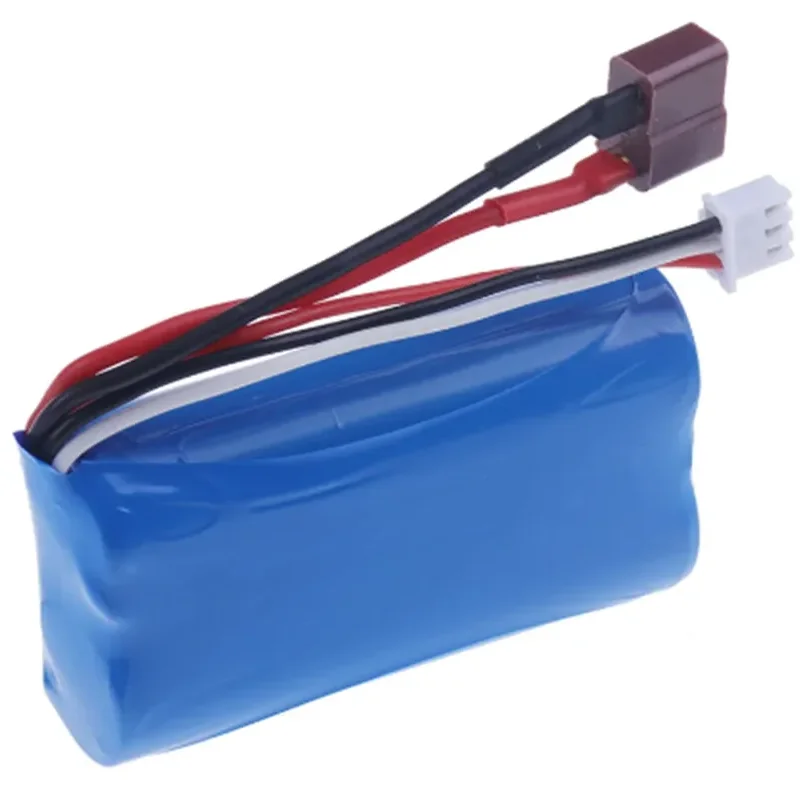 7.4 فولت 3500 مللي أمبير 2S 18650 بطارية ليثيوم أيون T التوصيل والشاحن ل SCY-16102PRO SCY-16101PRO SCY-16103PRO SCY-16201PRO R/C قطع غيار السيارات