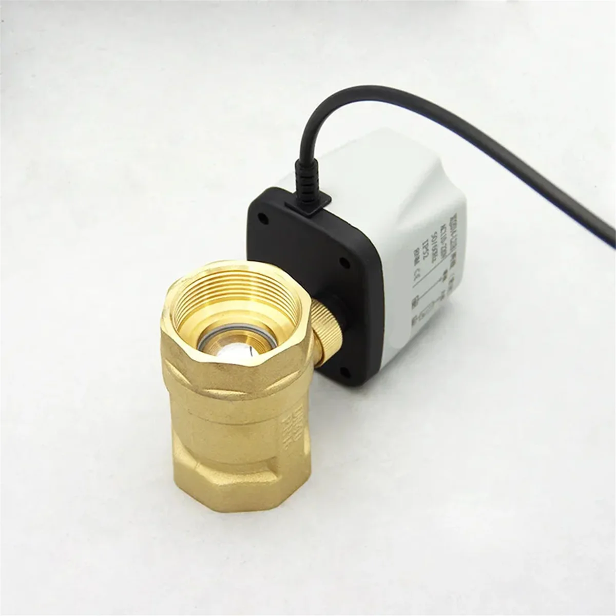 N18R Brass Normally Closed Quick-Open Motorized Ball Valve 2-Wire Brass Electric D50