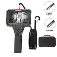 Two-Way Articulation Borescope 1080P 3.9MM HD Steerable Endoscope Camera with 4.3 INCH LCD Monitor For Wall Engine Hole Camera