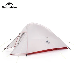 Naturehike camp tent for 2 people, ultralight, waterproof, nylon, trekking, walks, backpack, shelter, outdoor travel tent 8 Main sales carp for campaign - №7