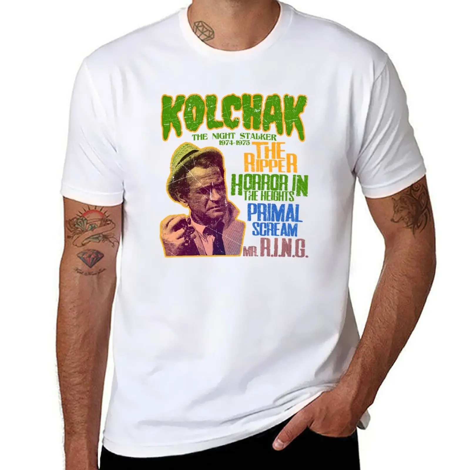 

Kolchak The Night Stalker T-Shirt funny t shirts cotton man t shirt cotton high quality T-Shirt