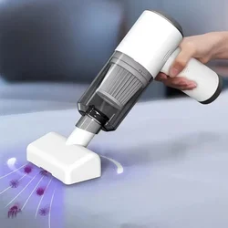 Wireless Handheld Vacuum Cleaner Small Household Mite Remover Three-in-one Car Vacuum Cleaner USB Charging cleaning brush