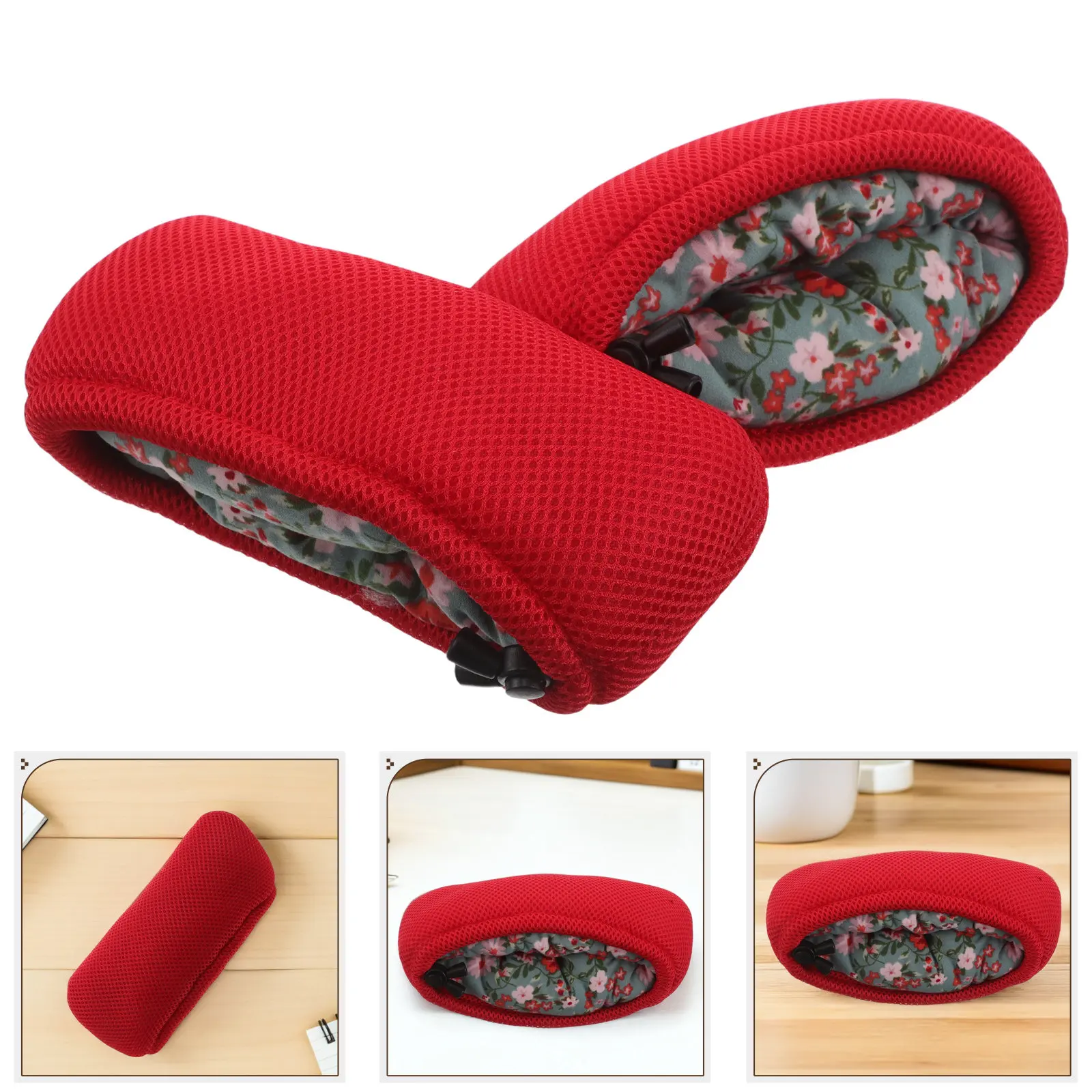 

1Pair Crutch Underarm Pads Thick Sponge Breathable Mesh Ergonomic Fit Universal Replacement for Forearm Crutches Comfortable
