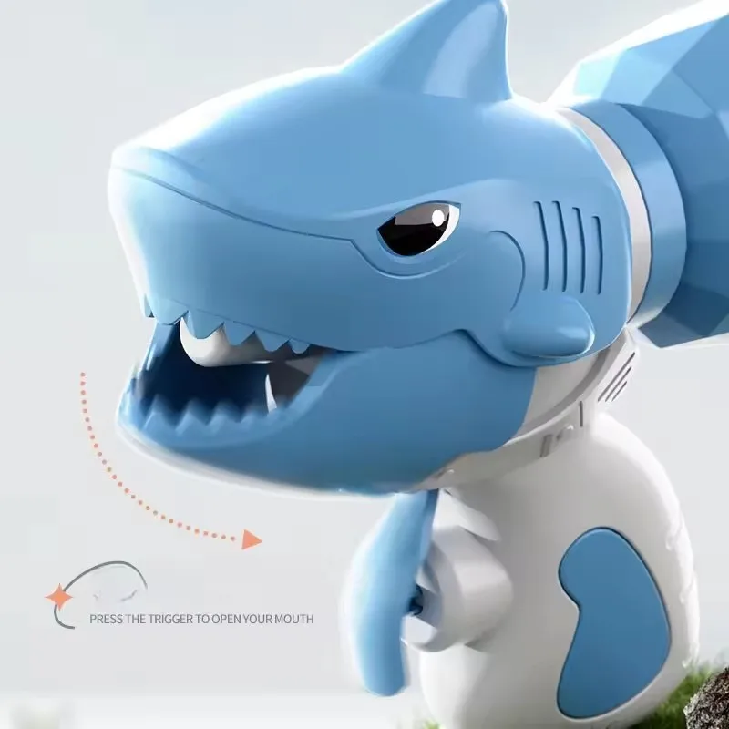 Mini pistola de agua de tiburón para chico, piscina de verano, natación, juguetes de playa, juego de pistola, salpicaduras de agua, pistola de agua en aerosol para Festival