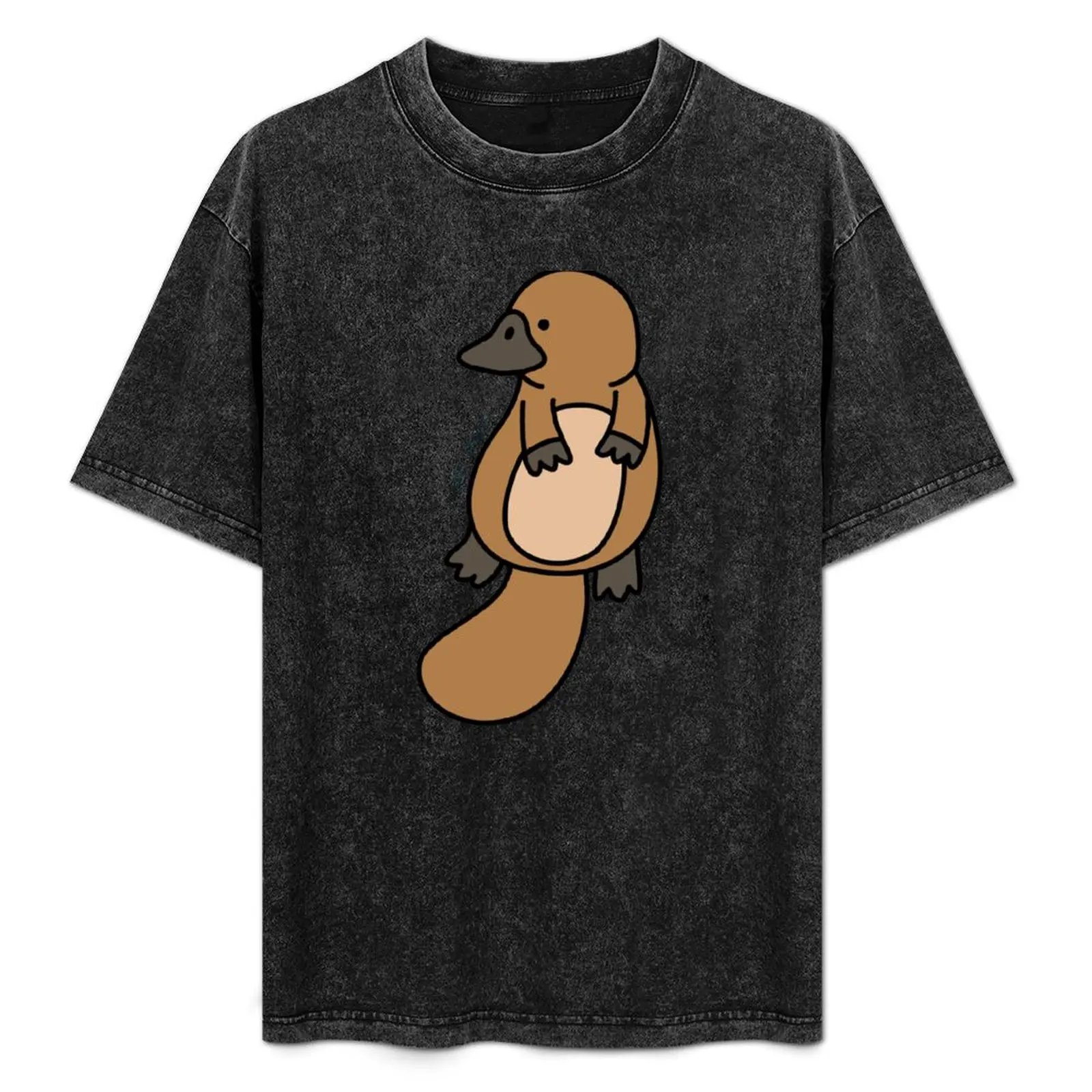 

Platypus snacks T-Shirt Work Style Casual T-Shirt