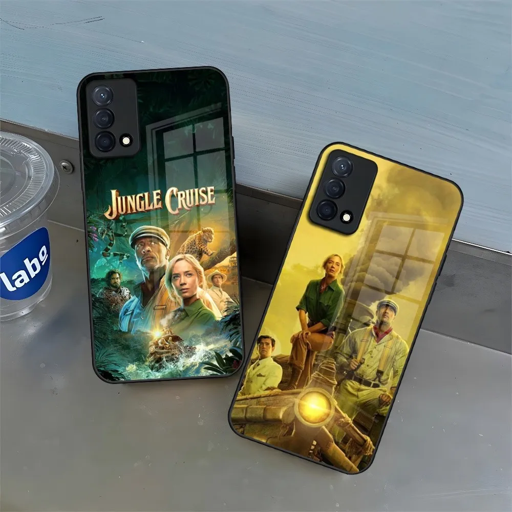 Jungle Cruise Phone Case For Oppo A54 A15 A94 A92 A55 A93 A95 K9 K7 Reno 5 7 6 4 Find X5 X3 X2 Toughened Glass