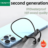 OPPO Waterproof BL09 Bluetooth 5.0 Wireless Headset Sports Stereo headphone Bone Conduction Audio Equipment Outdoor Microphone