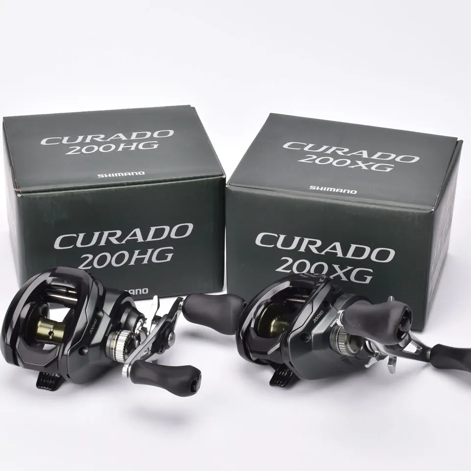 SHIMANO Baitcast Reel CURADO 300/301/300HG/301HG 201XG kołowrotek wędkarski 4.7:1/6.6:1 5 1BB 18-22LB moc S3D szpula