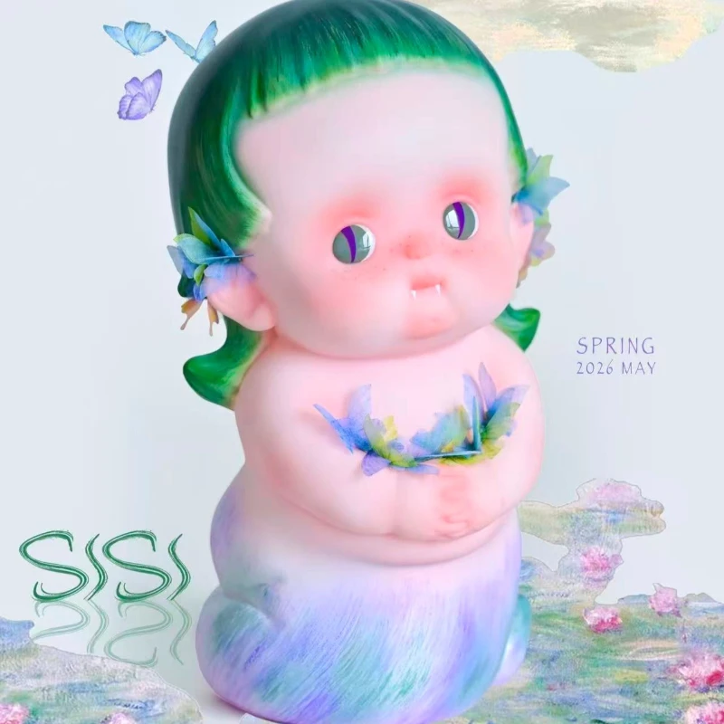 

Akidoo Wuyou Studio Sisi Snake Finny Mermaid Collection Action Figure Doll Mini Baby Toy Art Doll Designer Doll for Collection