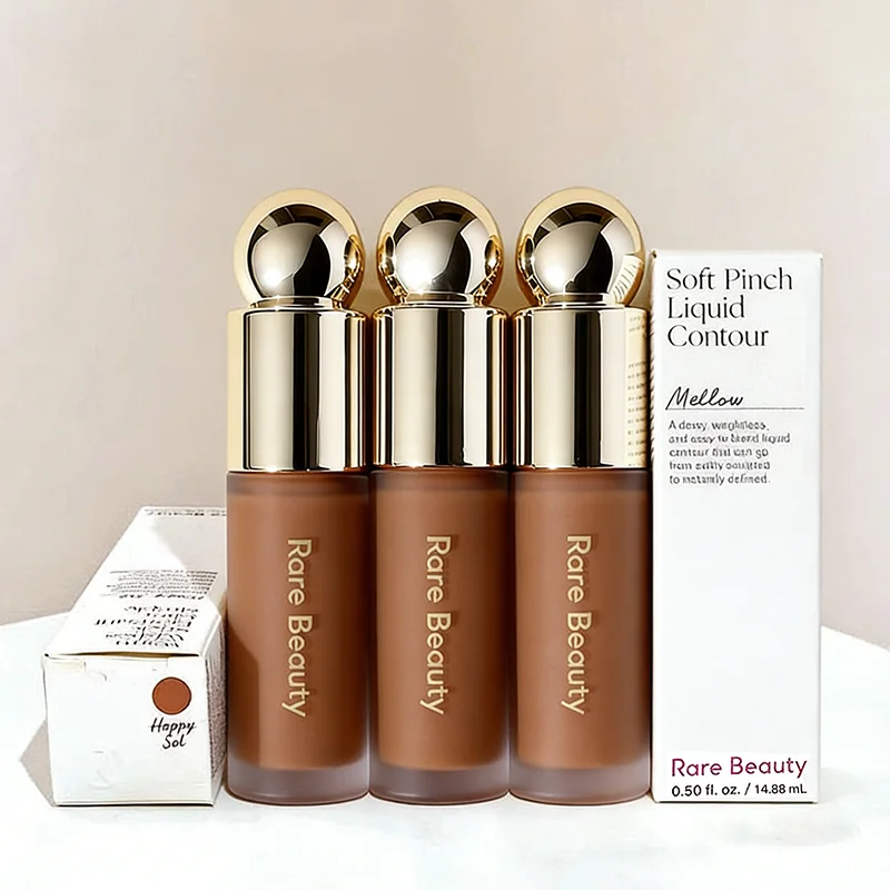 Rare Beauty Soft Pinch Liquid Bronze Contour Stick, Sombra de Nariz Natural de Larga Duración, Resistente al Agua, Ilumina el Maquillaje, Herramienta Facial 3D