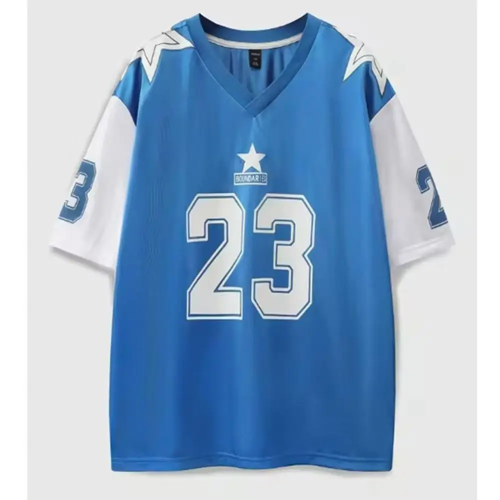 2025 Summer New Woman 23 T-shirt Women Sports Leisure T-shirt Quick Drying Oversized T Shirt Women Short Sleeve Football Tops
