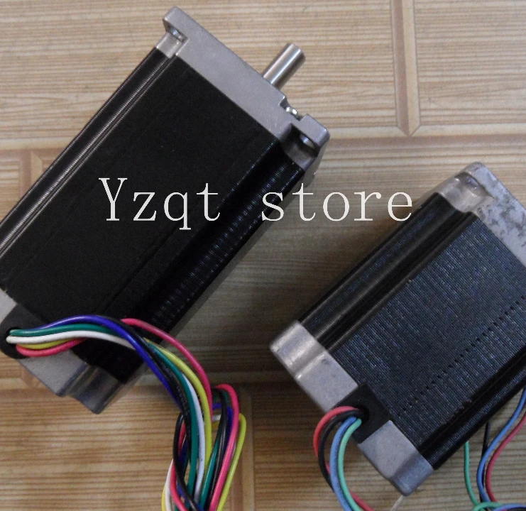 Stepper motor 23HS3422-06 4 lines 57BYGH1001 6 lines, original and genuine second-hand disassembly, processing