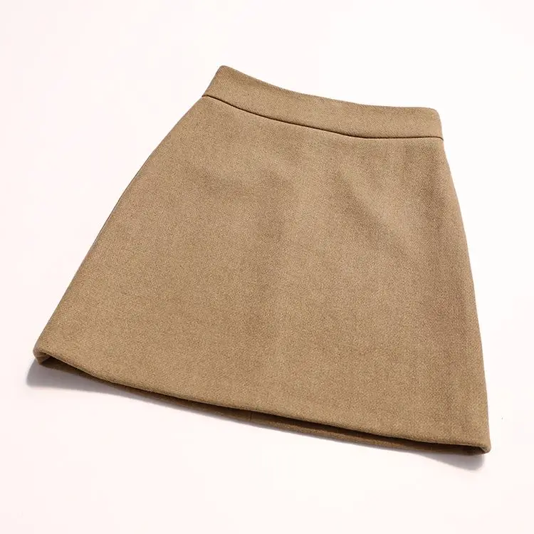 Skirts Women Simple 5XL Korean Fashion High Waist Ladies All-match Elegant Streetwear Button Y2k Skirt A-line Harajuku Chic Ins
