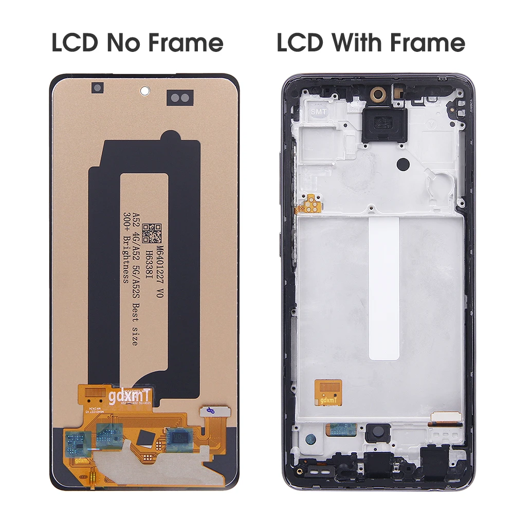 6.5\'\'A52 5G For Samsung Tested A526B A5260 A526W A526U A526U1 LCD Display Touch Screen Digitizer Assembly Replacement