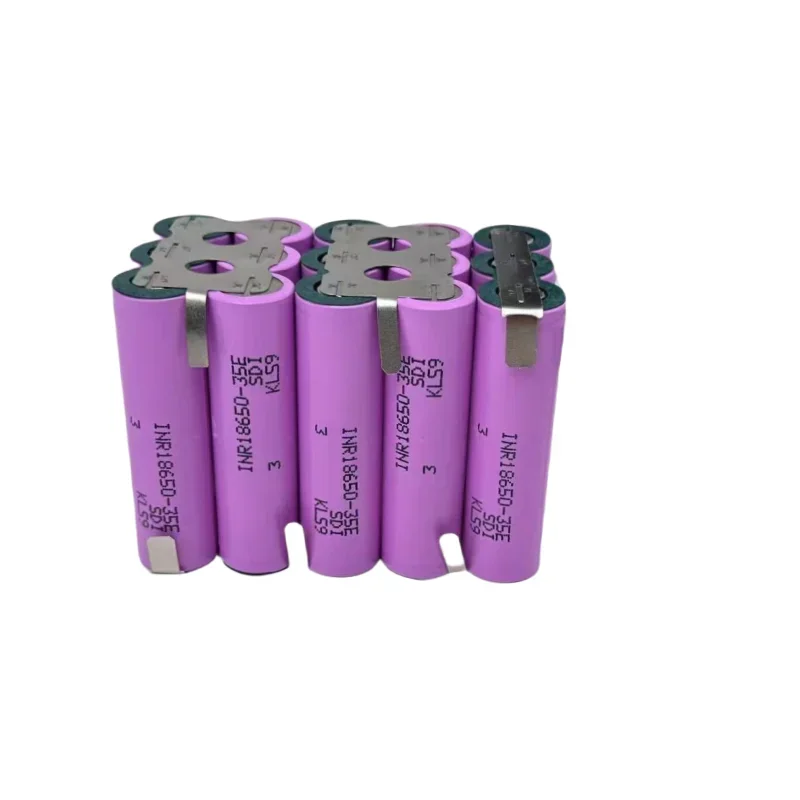 35E 18650 21V 5S4P 14000mAh 5S3P 10500mAh 5S1P 3500mAh 5S2P 7000mAh 18V 21V for screwdriver battery welding battery pack