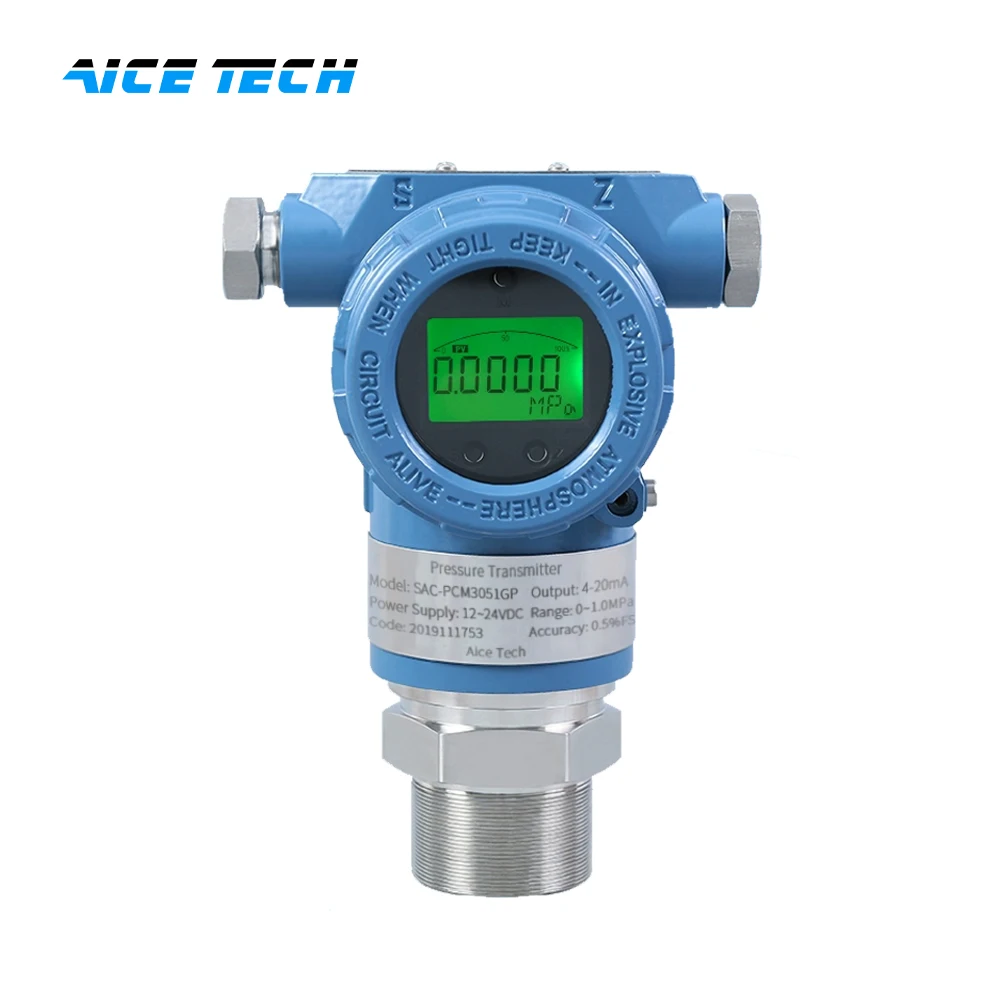 

Aice Tech Display Explosion Poof Exia II CT6 Pressure Transmitter