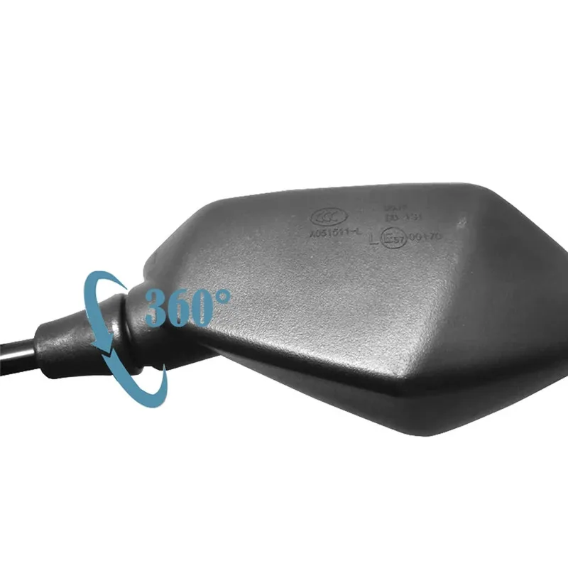 ABS Motorcycle Rear View Mirror 8/10MM Universal Mirror For Suzuki Vstrom 250 650 1000 M109R Intruder 1800 GSXR 1000 Burgman 125 view 5
