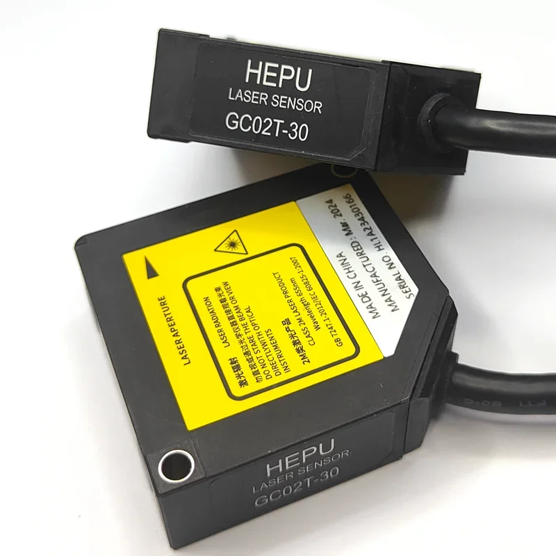 

2026 Hepu Small Body Fiber Optic Laser Displacement Sensor Higher Resolution with Multiple Features IP67 protection