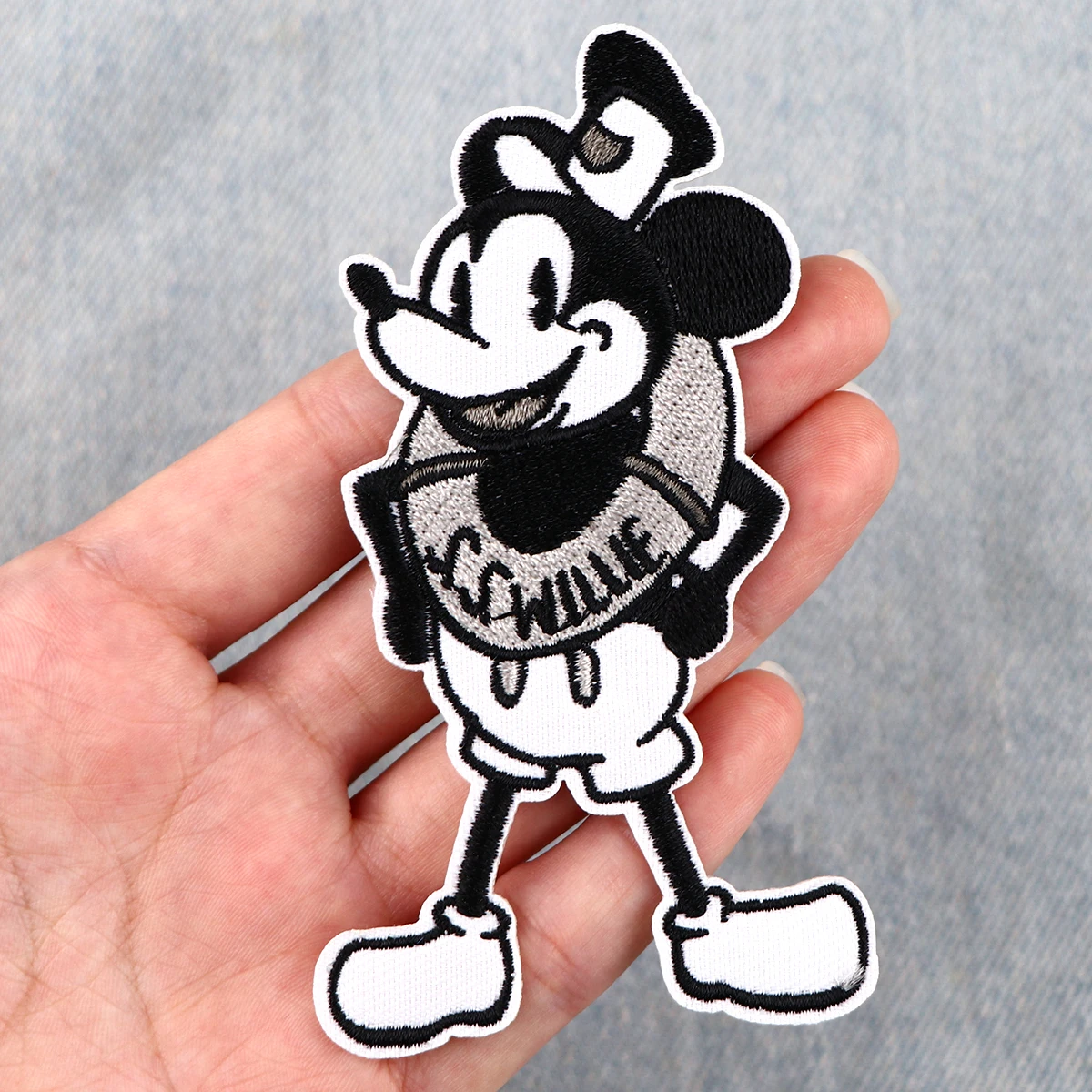 Cartoon Animals Applique Patches Diy Iron On Para Bag Shirt Clothes Accessory Sticker Embroideried Badges