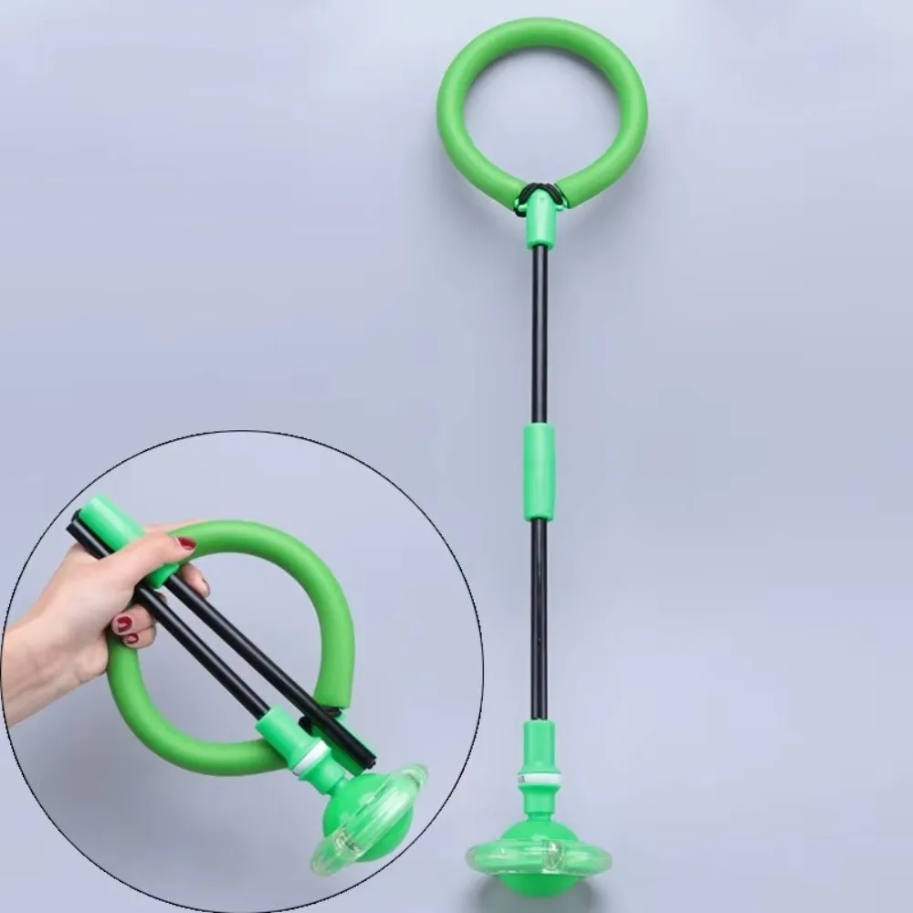 فلاش حبل القفز الكرة قدم واحدة بولي كلوريد الفينيل الكاحل تخطي الكرة للجنسين-ألعاب الوالدين سوينغ الكرة الأطفال قوة القفز رد الفعل التدريب