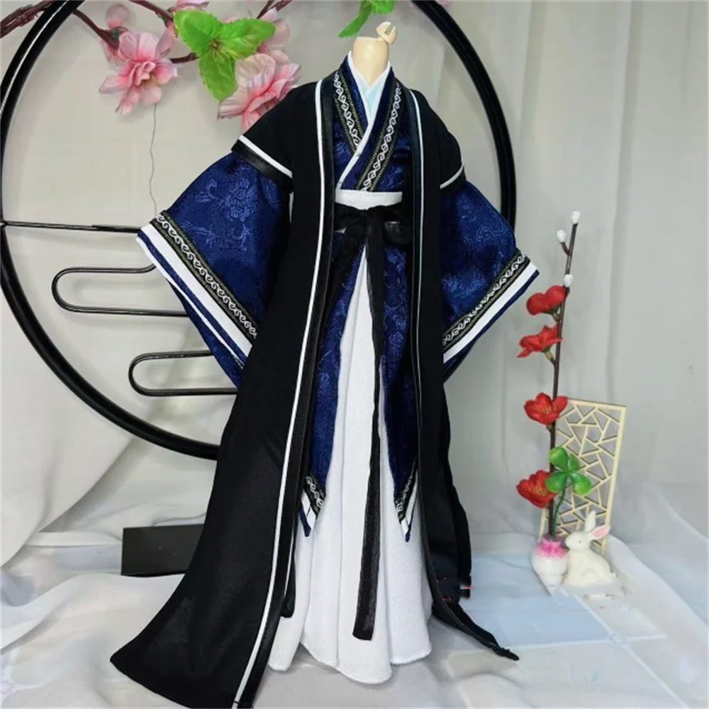 Ancient Classical Dress SUit 1/6 Male Dress Suit  Chinese   Hanfu Robe Coat  Outfit Man  Clothing  for 12inch Action Figure Toys