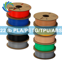 22 lb ABS PETG PLA TPU filament 3D Printer Filament 10 Rolls 1.75mm Odorless Eco-Friendly Good Toughness Mix Color Bulk sales