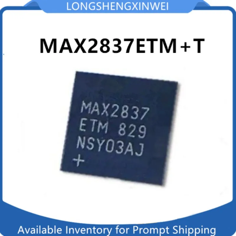 1PCS New Original MAX2837ETM+T MAX2837ETM Package TQFN48 Wireless RF Transceiver IC Chip in Stock