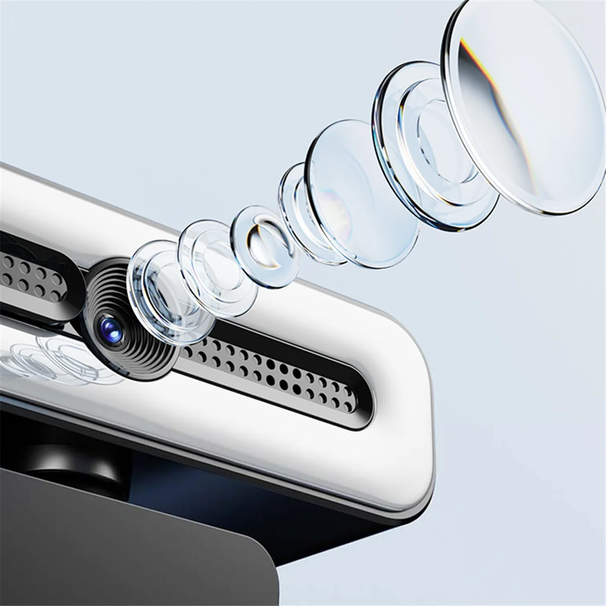 B74A Full HD 4K PC Laptop Webcam Auto Focus Live Streaming Flexible Webcam for Computer PC Web Cam with Microphone