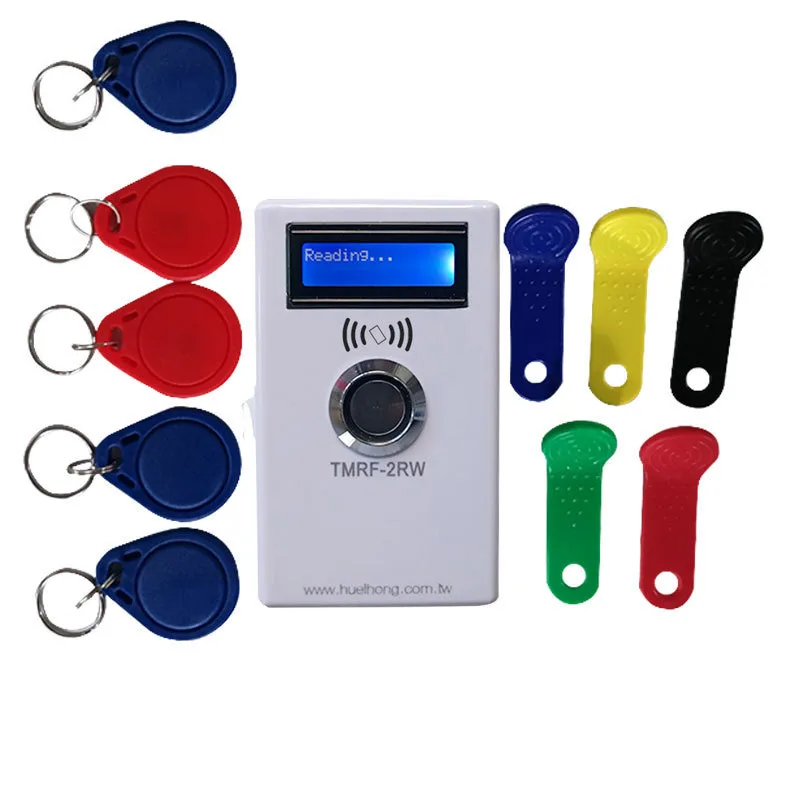 TMRF-2RW iButton Programmer DS1990A Duplicator Copier 125KHz RFID Reader Recorder RW1990 Key Marker RFID 복사기 T5577 Keychain