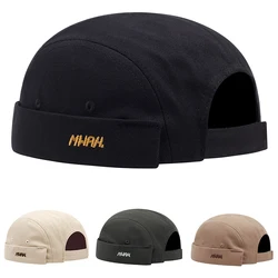 New Fashion Summe haft melonowy bez ronda czapki dla mężczyzn damska maska modna marka Yuppie Cool Hip Hop PunkDocker Cap