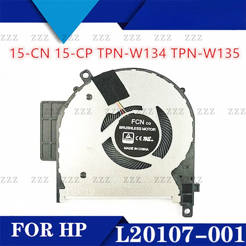 ZZ For HP ENVY X360 15-CN 15-CP TPN-W134 TPN-W135 CPU Cooling Fan L20107-001