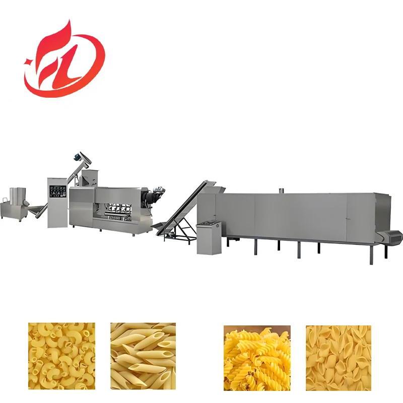New Full Automatic Macaroni Extruder Italian Spaghetti Pasta Processing Machine
