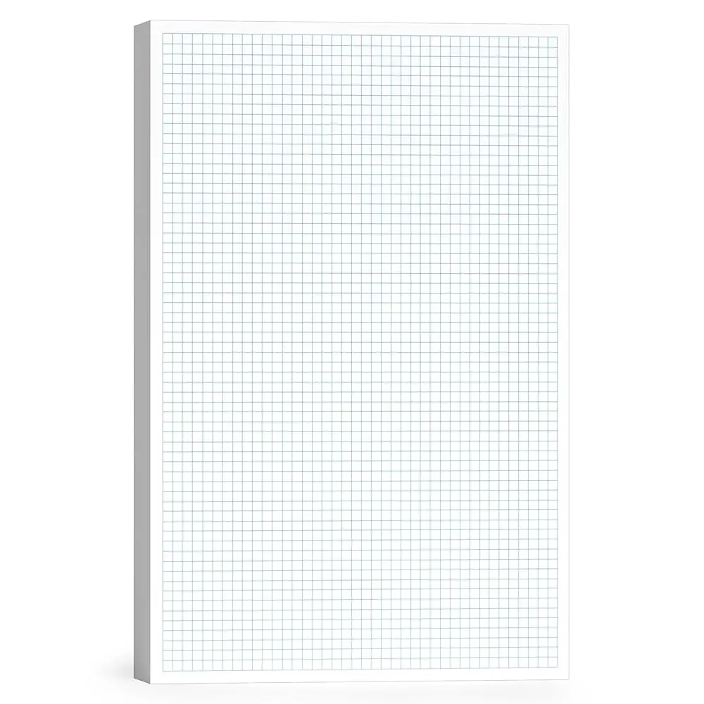 

Блокнот для графиков 11x17 дюймов, бумага в клетку с клеевым переплетом, 50 листов, клетка 1/4 дюйма, бумага для графиков 4x4, 11x17 дюймов