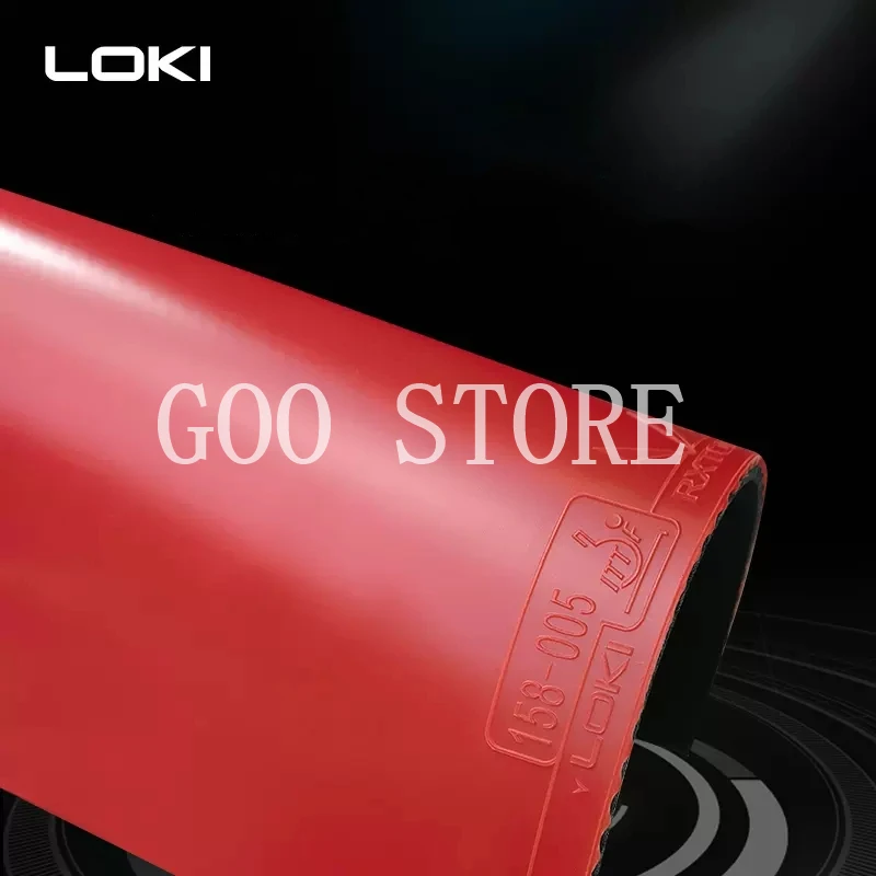 Loki rxton 1 produção especial tênis de mesa esponja de bolo de borracha de alta viscosidade borracha de pingue-pongue com poderosa esponja elástica