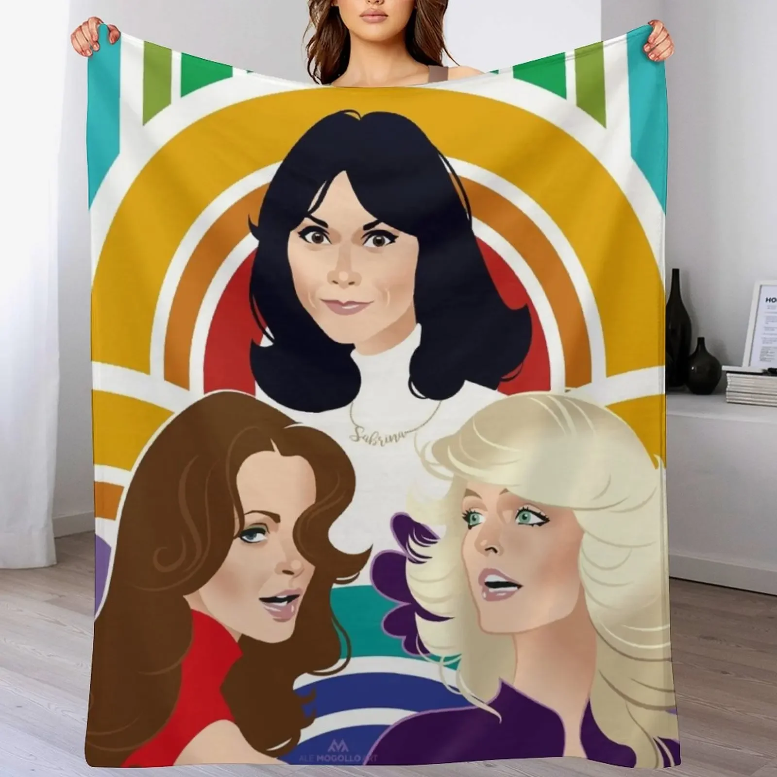 

Charlie's Angels Throw Blanket Comforter Kid'S Soft Beds Blankets