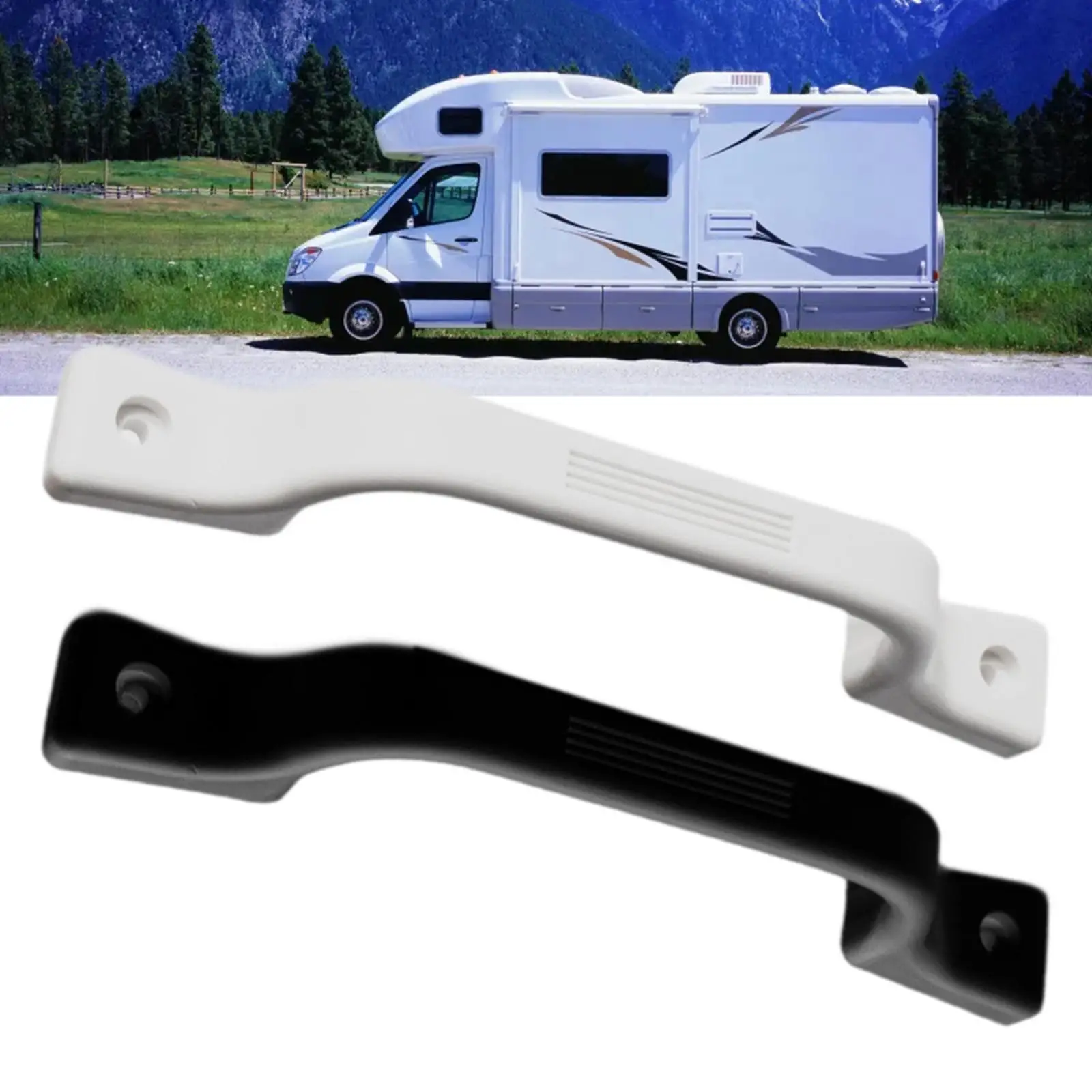 

Generic RV Grab Door Handle Professional Entry Door Handle RV Exterior Grab Handle Grab Assist Handle for Motorhome Yachts