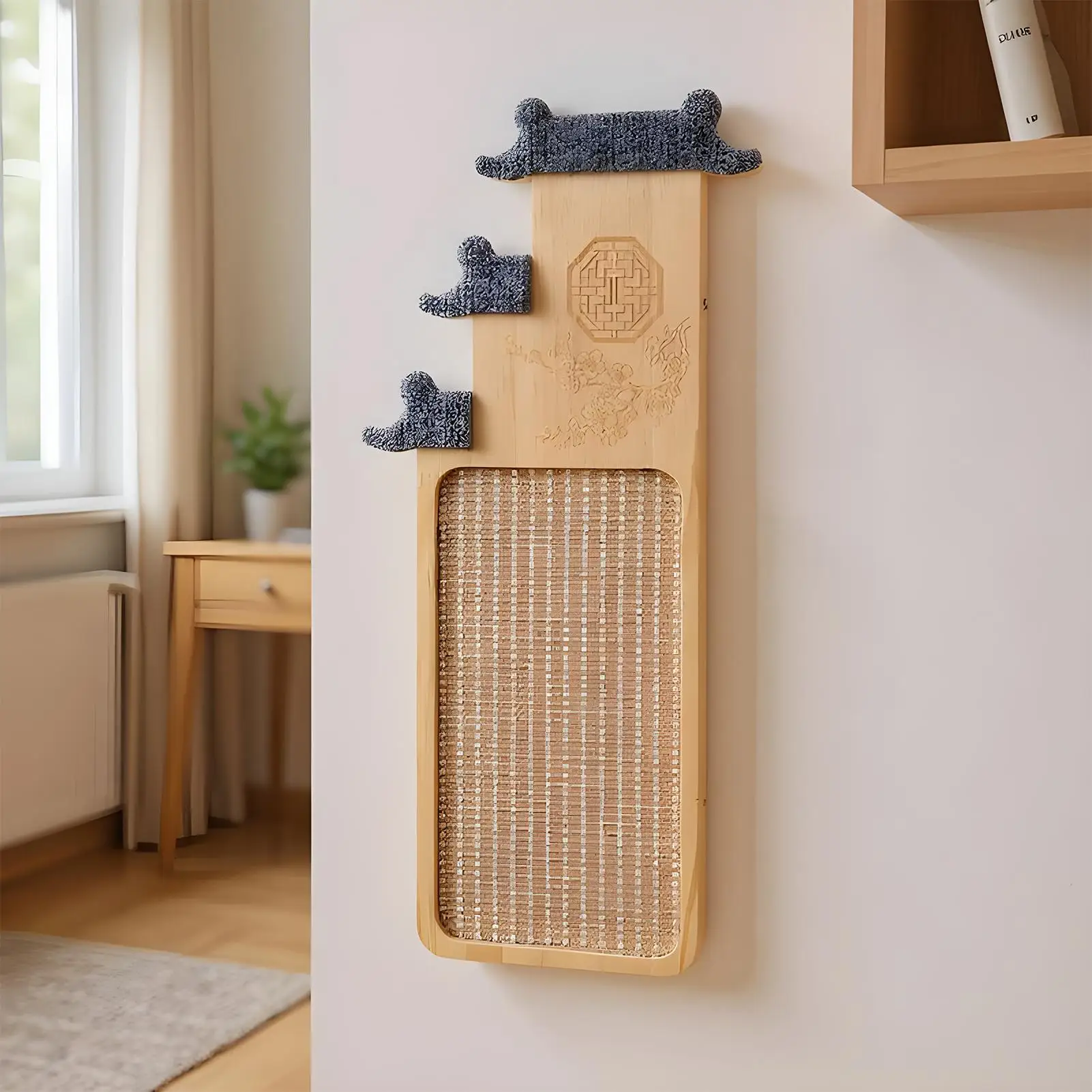 

Коврик-когтеточка для кошек: защита мебели, заточка когтей, развлечение, вертикальная когтеточка для лежанки, дома, спальни ﻿