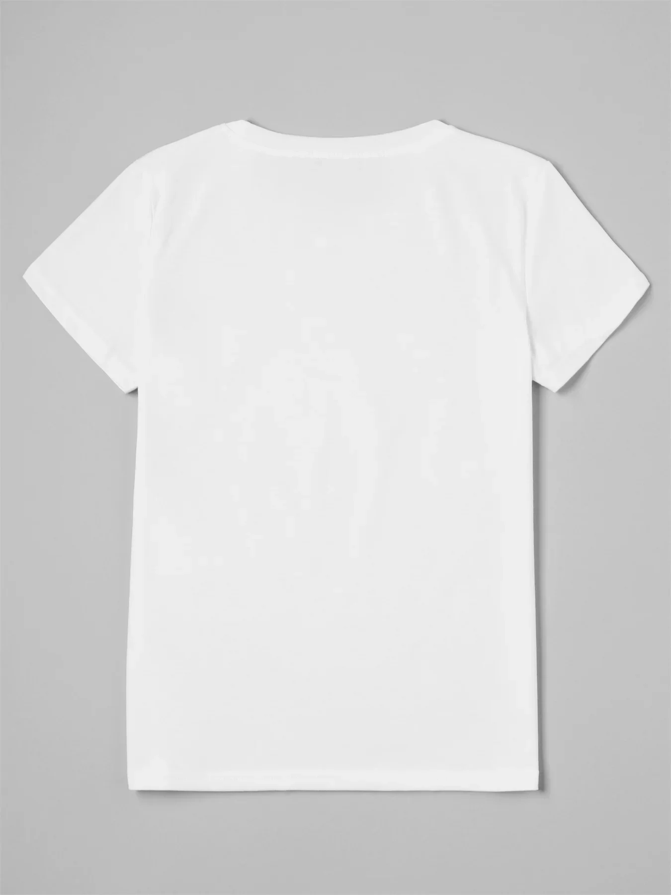 تي شيرت نسائي صيفي عصري يسوع يحبني على شكل قلب مطبوع كاجوال ومريح فضفاض برقبة دائرية وأكمام قصيرة