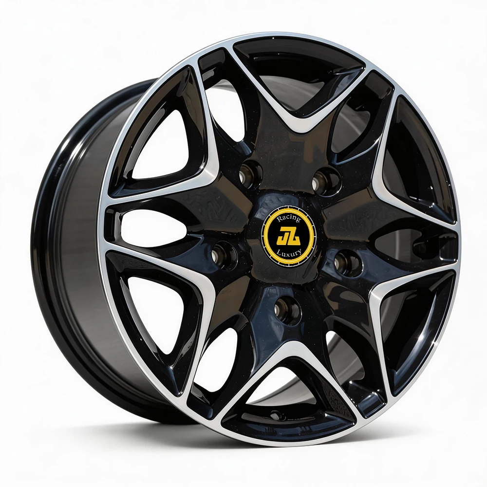 

16x7.5 Inch Black Machine Face Aluminium Alloy Wheels 5x160 CB45 ET65.1 for Passenger Cars
