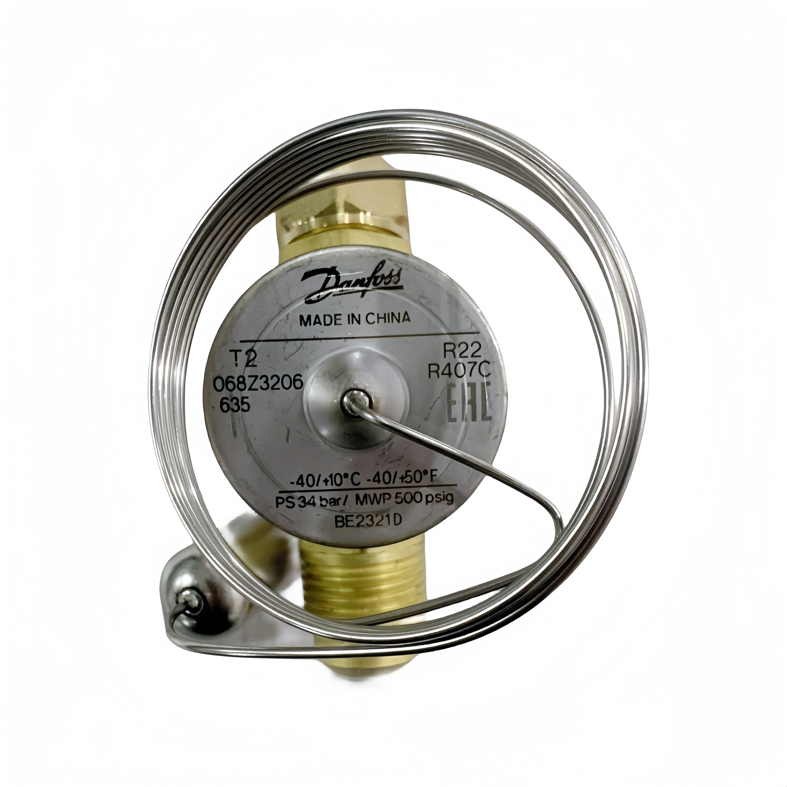 Vannes d'expansion en acier inoxydable pour accessoires d'application générale pour système de réfrigération et de climatisation