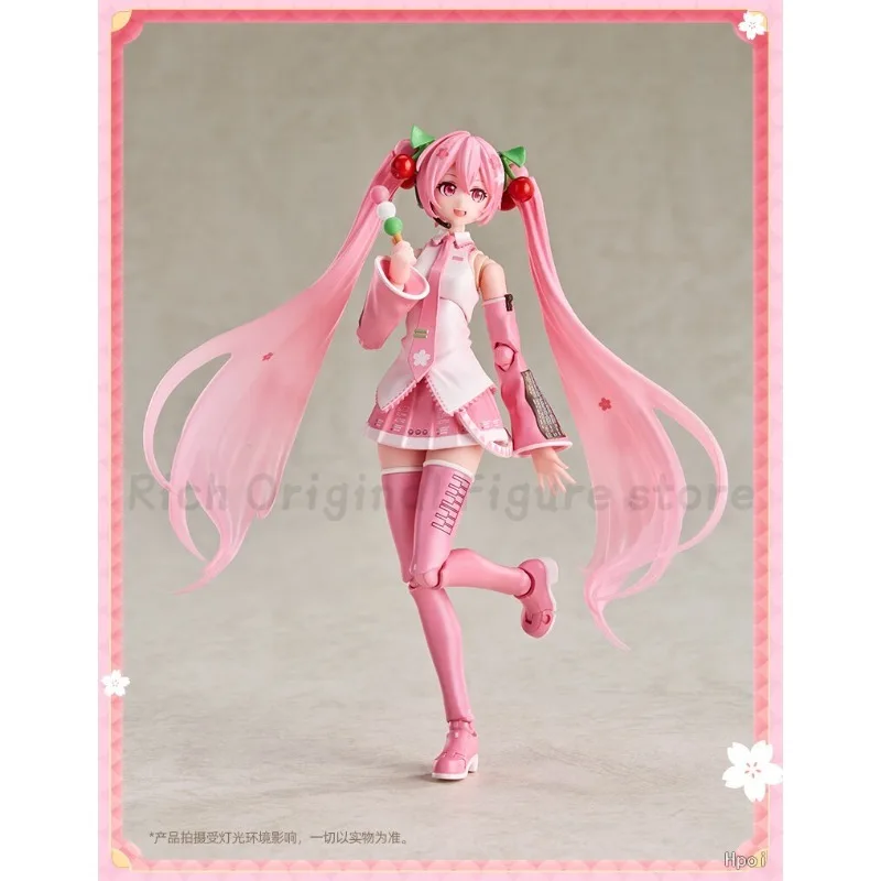 【Na Stanie】 Oryginalna Figurka Anime BLOKEES Miracle Cherry Blossom Future Hatsune Miku Model Zabawka do Składania