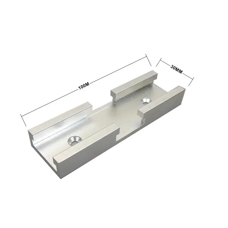 T-Slot Connector Universal Woodworking 30 Type Cross Slide T-Track Cross Connection Slot Woodwork Table Saw Miter Track Chute