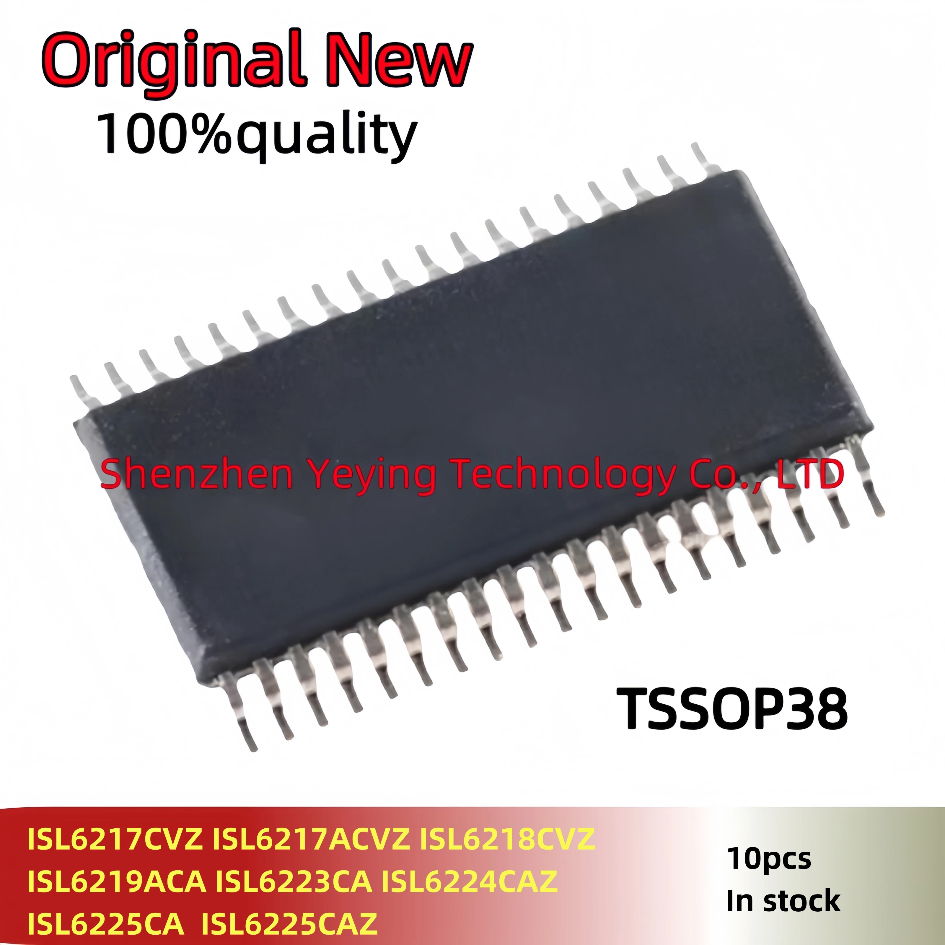 10 Stück Isl6225Caz Isl6225Ca Isl6217Cvz-T Isl6217Acvz-T Isl6218Cvz-T Isl6219Aca Isl6224Caz Isl6223Ca Tssop38